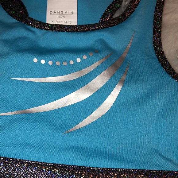 NWT Girl’s Danskin Gymnastics/Dance/Athletic Top - Picture 3 of 8